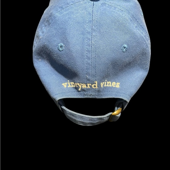 Vineyard Vines Mens Adjustable Baseball Cap Blue- Read - Picture 2 of 5